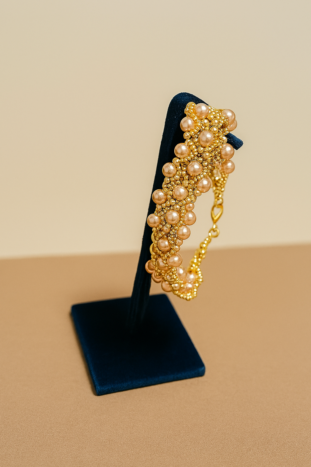 Bracciale Perle Cipria